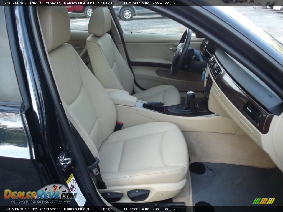 2006 BMW 3 Series 325xi Sedan Monaco Blue Metallic / Beige Photo #21