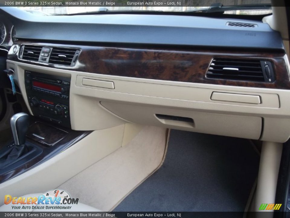 2006 BMW 3 Series 325xi Sedan Monaco Blue Metallic / Beige Photo #22