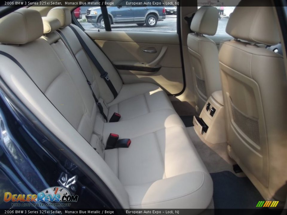 2006 BMW 3 Series 325xi Sedan Monaco Blue Metallic / Beige Photo #25