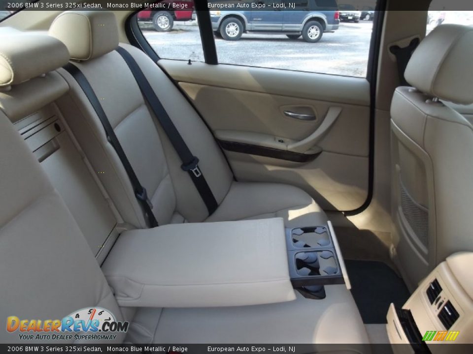 2006 BMW 3 Series 325xi Sedan Monaco Blue Metallic / Beige Photo #26