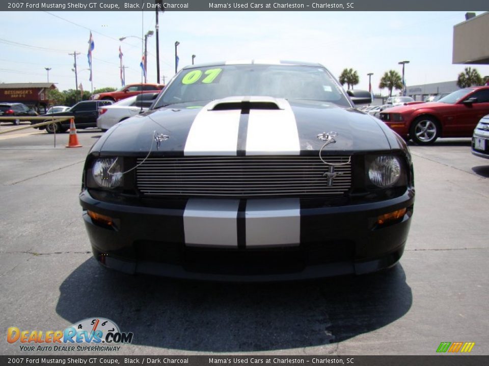 2007 Ford Mustang Shelby GT Coupe Black / Dark Charcoal Photo #4