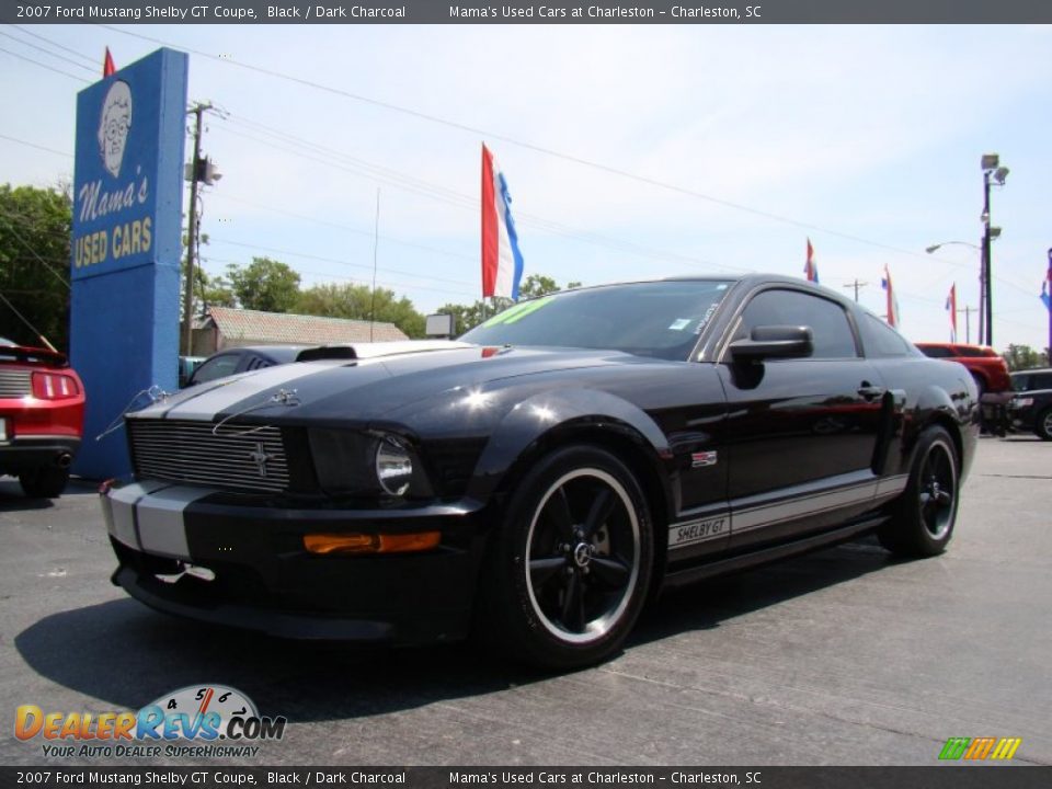 2007 Ford Mustang Shelby GT Coupe Black / Dark Charcoal Photo #5