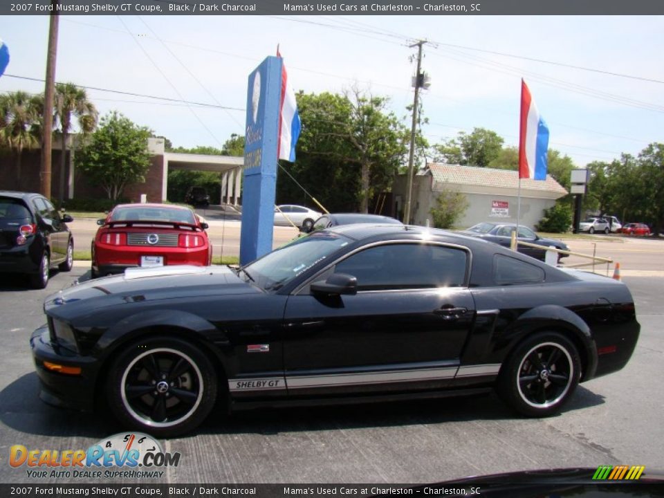 Black 2007 Ford Mustang Shelby GT Coupe Photo #6