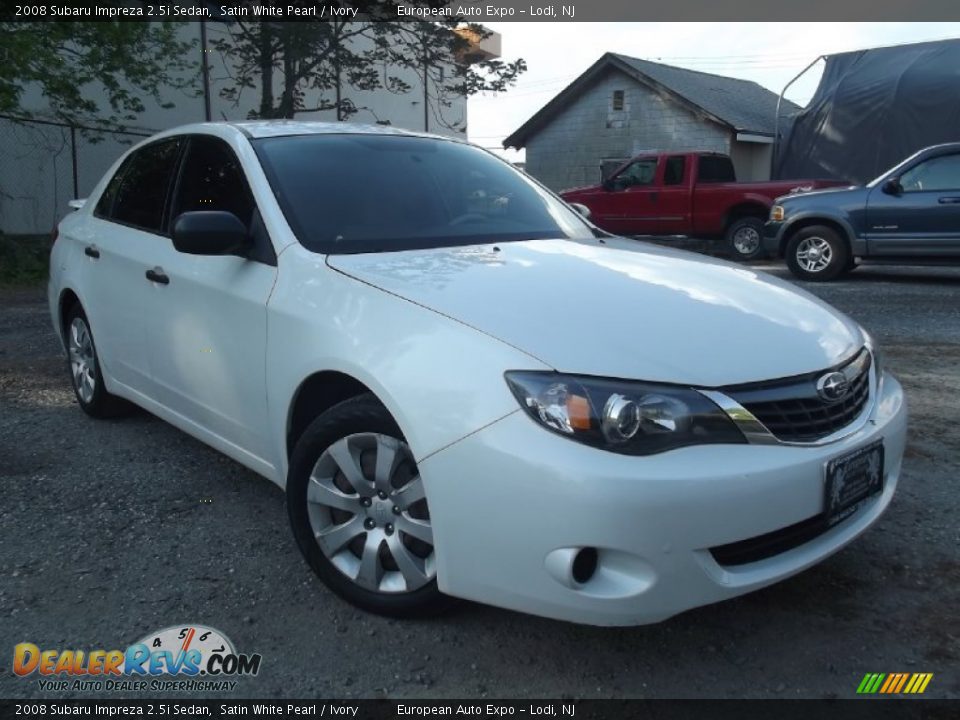 Front 3/4 View of 2008 Subaru Impreza 2.5i Sedan Photo #2