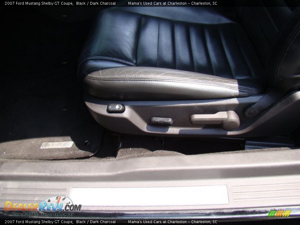 2007 Ford Mustang Shelby GT Coupe Black / Dark Charcoal Photo #11