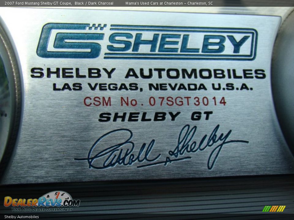 Shelby Automobiles - 2007 Ford Mustang