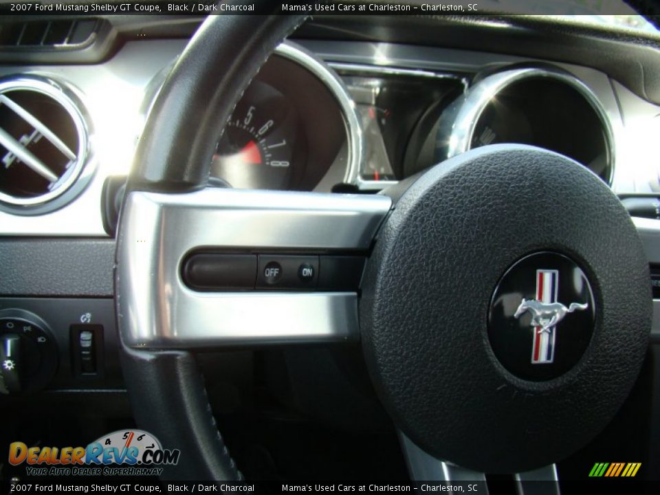 2007 Ford Mustang Shelby GT Coupe Black / Dark Charcoal Photo #20