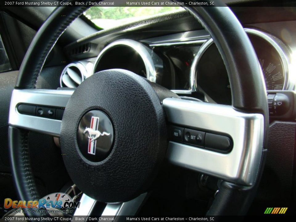 2007 Ford Mustang Shelby GT Coupe Black / Dark Charcoal Photo #21