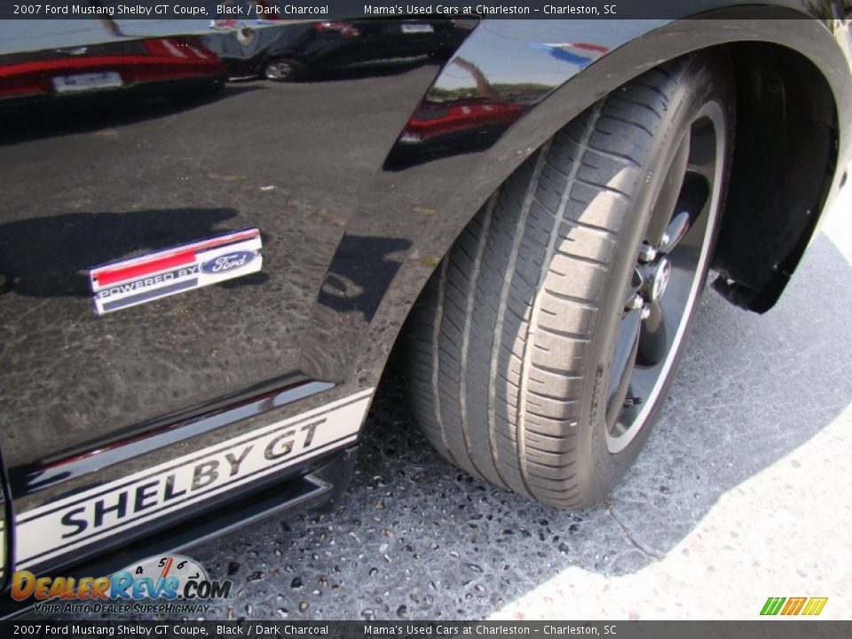 2007 Ford Mustang Shelby GT Coupe Black / Dark Charcoal Photo #24