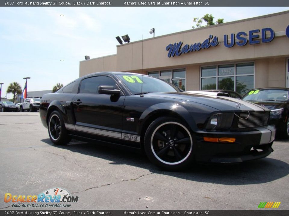 2007 Ford Mustang Shelby GT Coupe Black / Dark Charcoal Photo #26
