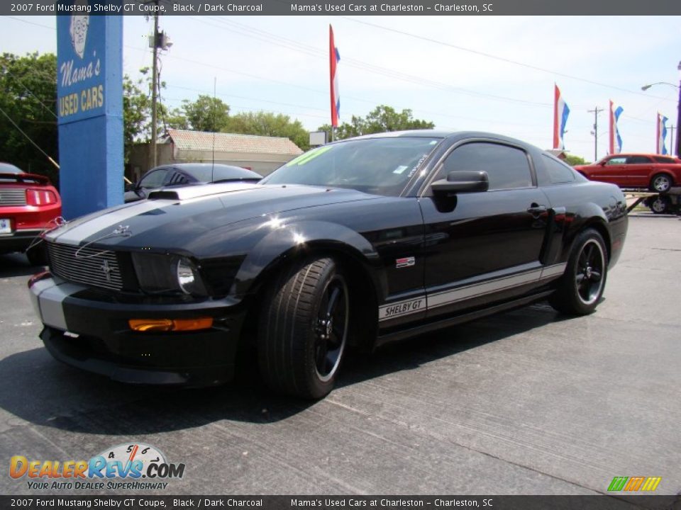 2007 Ford Mustang Shelby GT Coupe Black / Dark Charcoal Photo #27