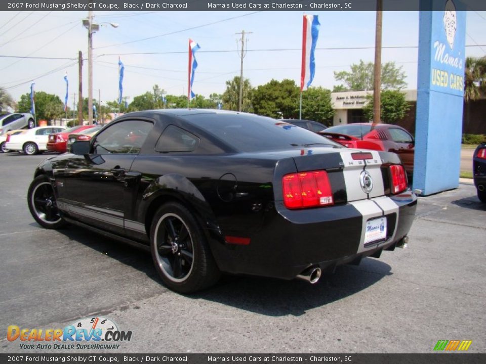 2007 Ford Mustang Shelby GT Coupe Black / Dark Charcoal Photo #28