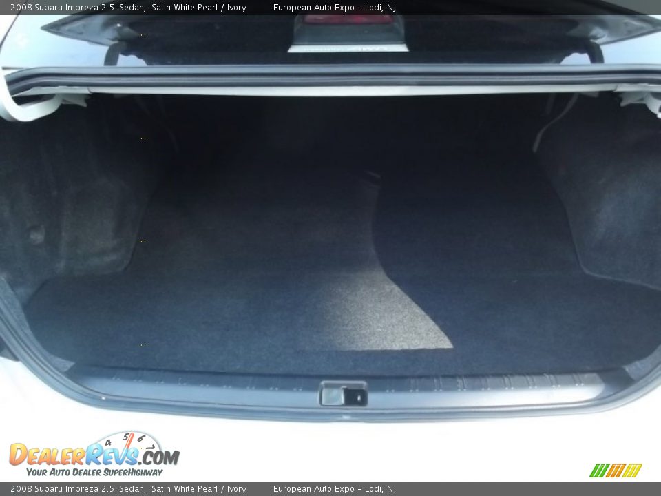 2008 Subaru Impreza 2.5i Sedan Satin White Pearl / Ivory Photo #25