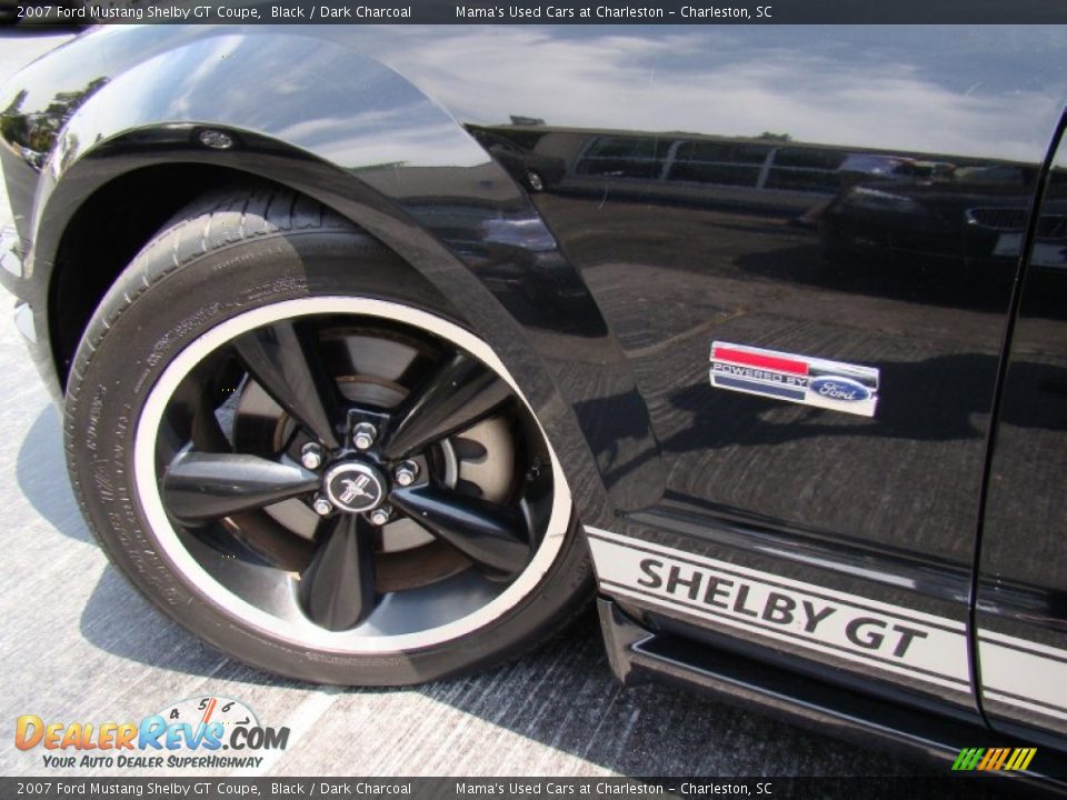 2007 Ford Mustang Shelby GT Coupe Black / Dark Charcoal Photo #29