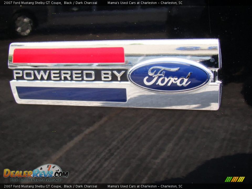 2007 Ford Mustang Shelby GT Coupe Black / Dark Charcoal Photo #31