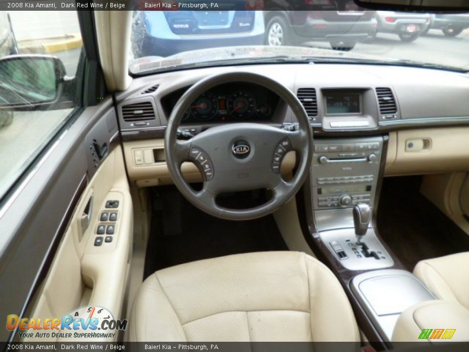 Dashboard of 2008 Kia Amanti  Photo #14