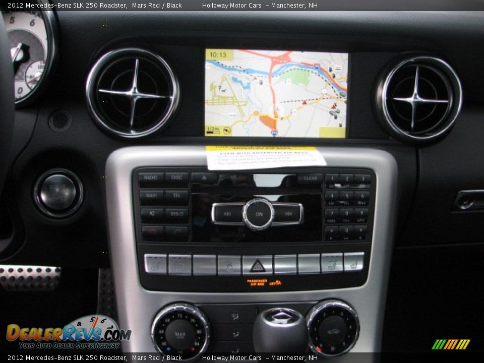 2012 Mercedes-Benz SLK 250 Roadster Mars Red / Black Photo #6