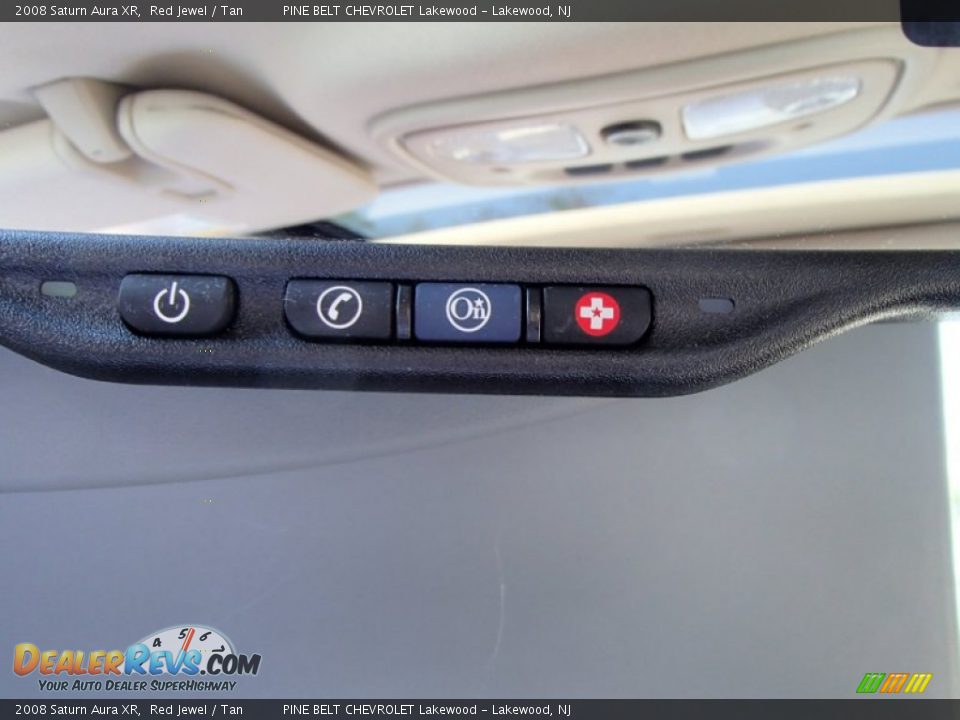2008 Saturn Aura XR Red Jewel / Tan Photo #17