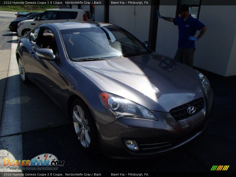 2010 Hyundai Genesis Coupe 3.8 Coupe Nordschleife Gray / Black Photo #1