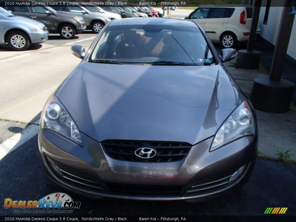 2010 Hyundai Genesis Coupe 3.8 Coupe Nordschleife Gray / Black Photo #2