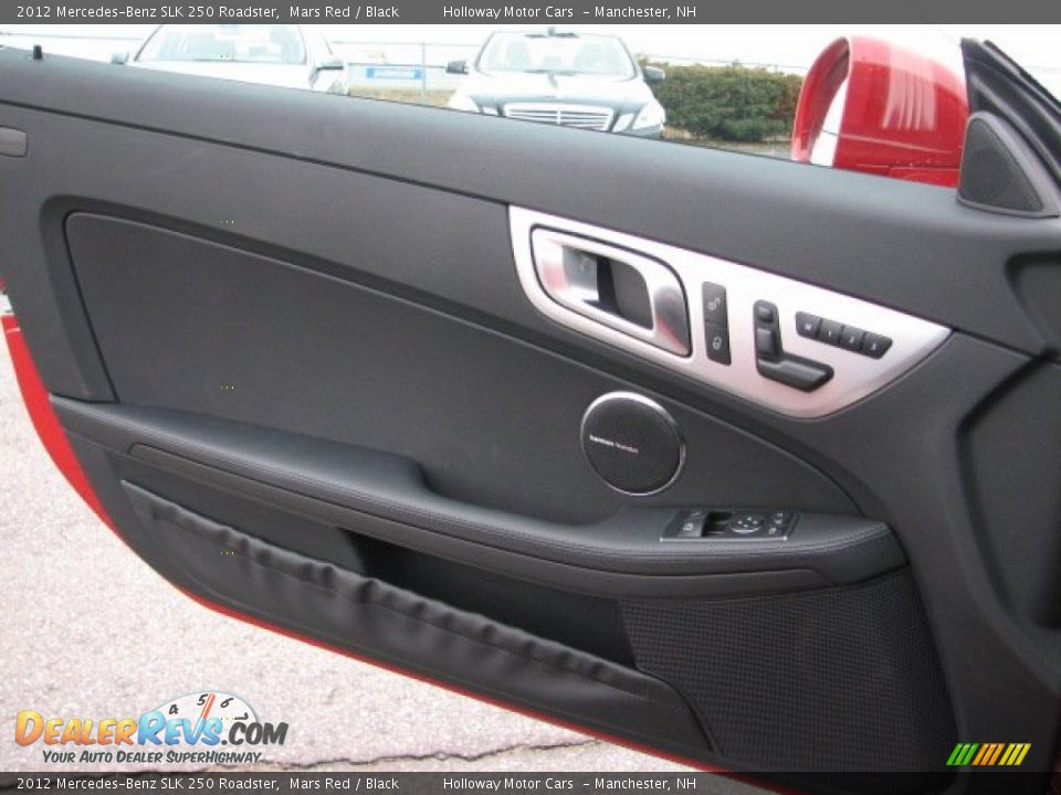 2012 Mercedes-Benz SLK 250 Roadster Mars Red / Black Photo #12