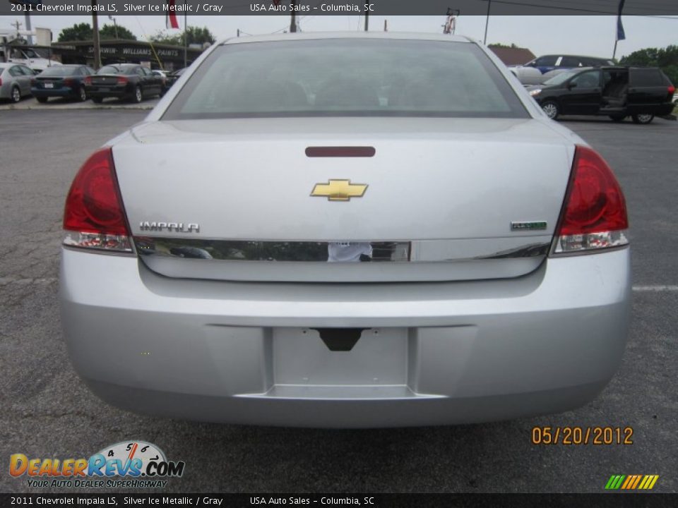 2011 Chevrolet Impala LS Silver Ice Metallic / Gray Photo #5