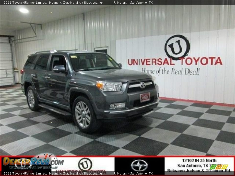 2011 Toyota 4Runner Limited Magnetic Gray Metallic / Black Leather Photo #1
