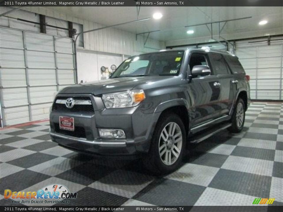 2011 Toyota 4Runner Limited Magnetic Gray Metallic / Black Leather Photo #3