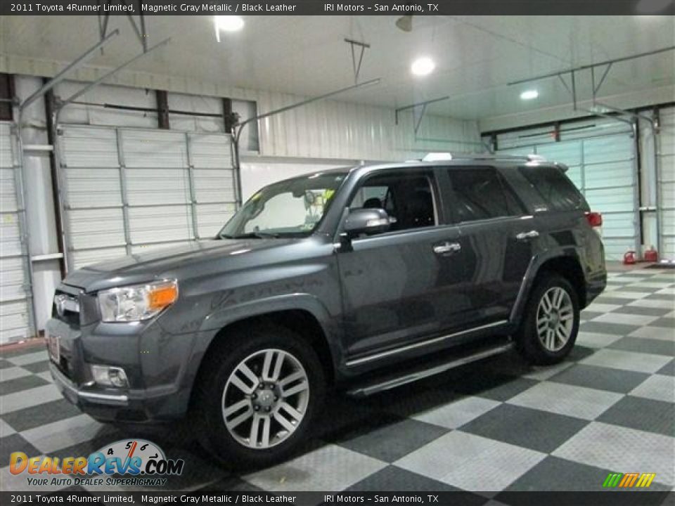 2011 Toyota 4Runner Limited Magnetic Gray Metallic / Black Leather Photo #4