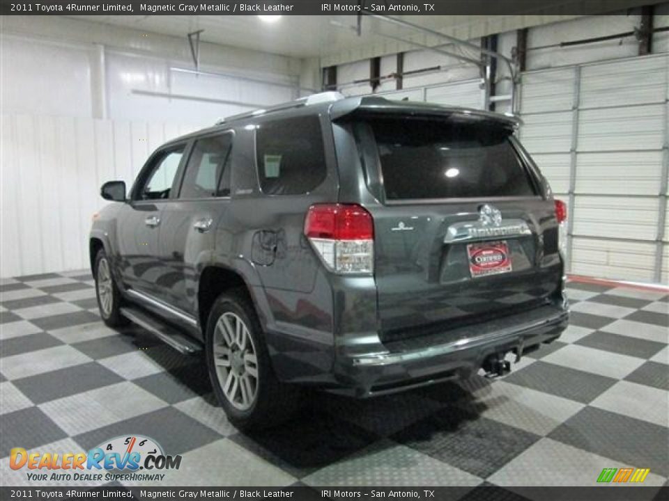 2011 Toyota 4Runner Limited Magnetic Gray Metallic / Black Leather Photo #5