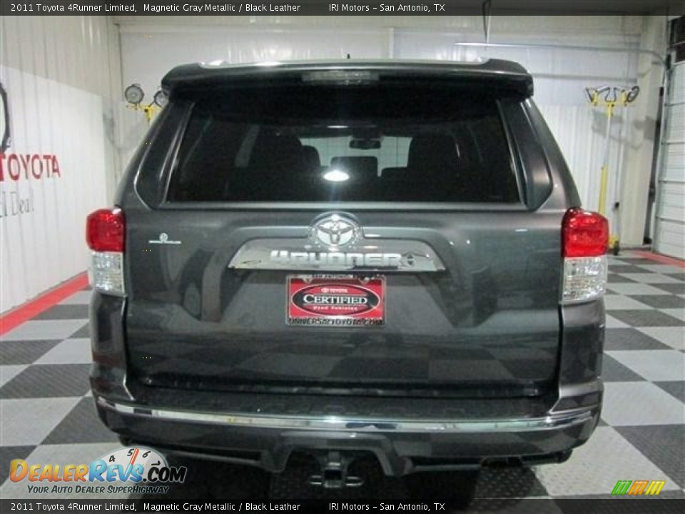 2011 Toyota 4Runner Limited Magnetic Gray Metallic / Black Leather Photo #6
