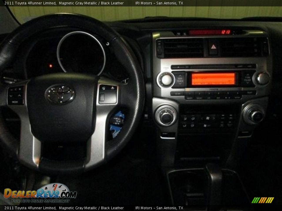 2011 Toyota 4Runner Limited Magnetic Gray Metallic / Black Leather Photo #13