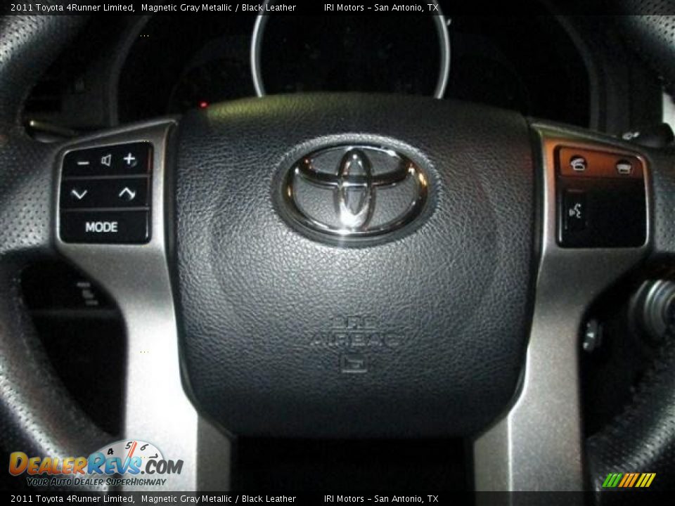 2011 Toyota 4Runner Limited Magnetic Gray Metallic / Black Leather Photo #15