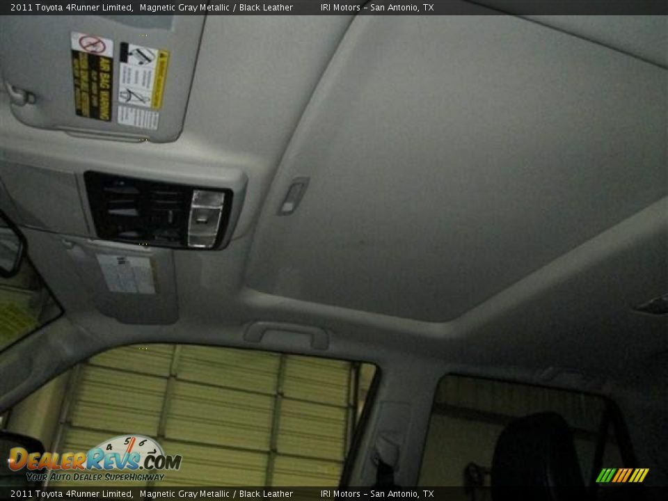 2011 Toyota 4Runner Limited Magnetic Gray Metallic / Black Leather Photo #16
