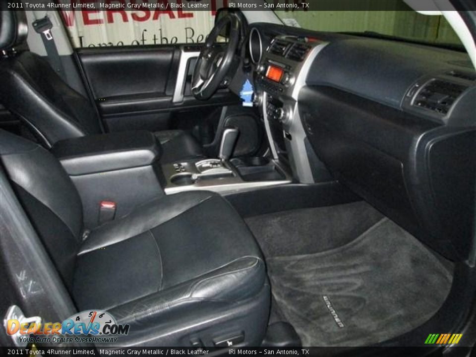 2011 Toyota 4Runner Limited Magnetic Gray Metallic / Black Leather Photo #17