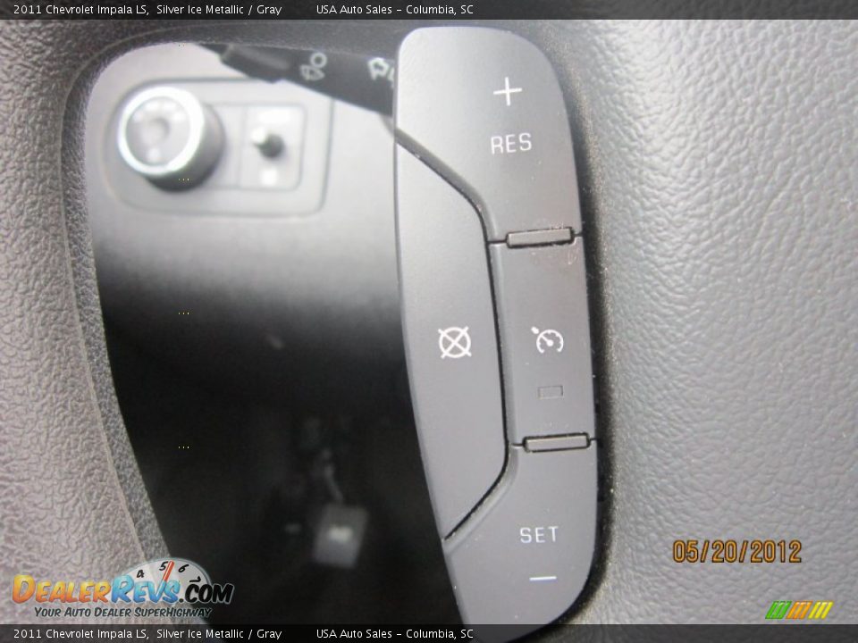 2011 Chevrolet Impala LS Silver Ice Metallic / Gray Photo #22