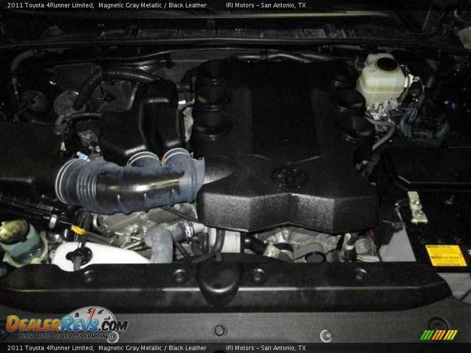 2011 Toyota 4Runner Limited Magnetic Gray Metallic / Black Leather Photo #24