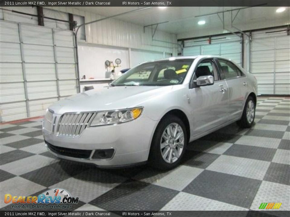 2011 Lincoln MKZ FWD Ingot Silver Metallic / Dark Charcoal Photo #3