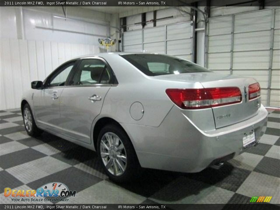 2011 Lincoln MKZ FWD Ingot Silver Metallic / Dark Charcoal Photo #5