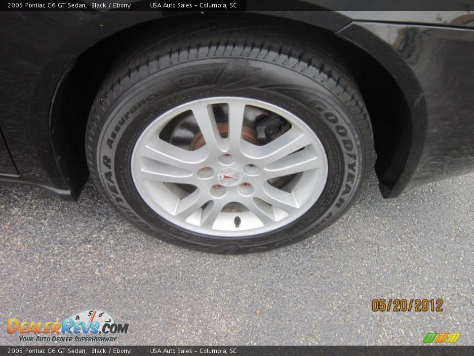 2005 Pontiac G6 GT Sedan Black / Ebony Photo #4