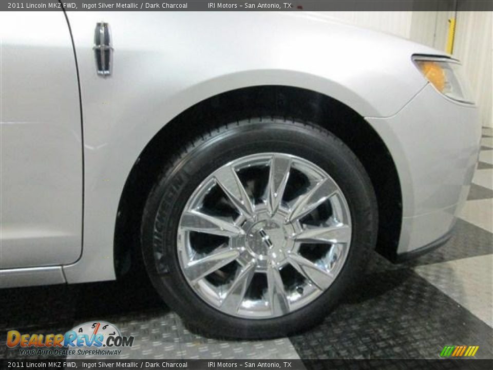 2011 Lincoln MKZ FWD Ingot Silver Metallic / Dark Charcoal Photo #8