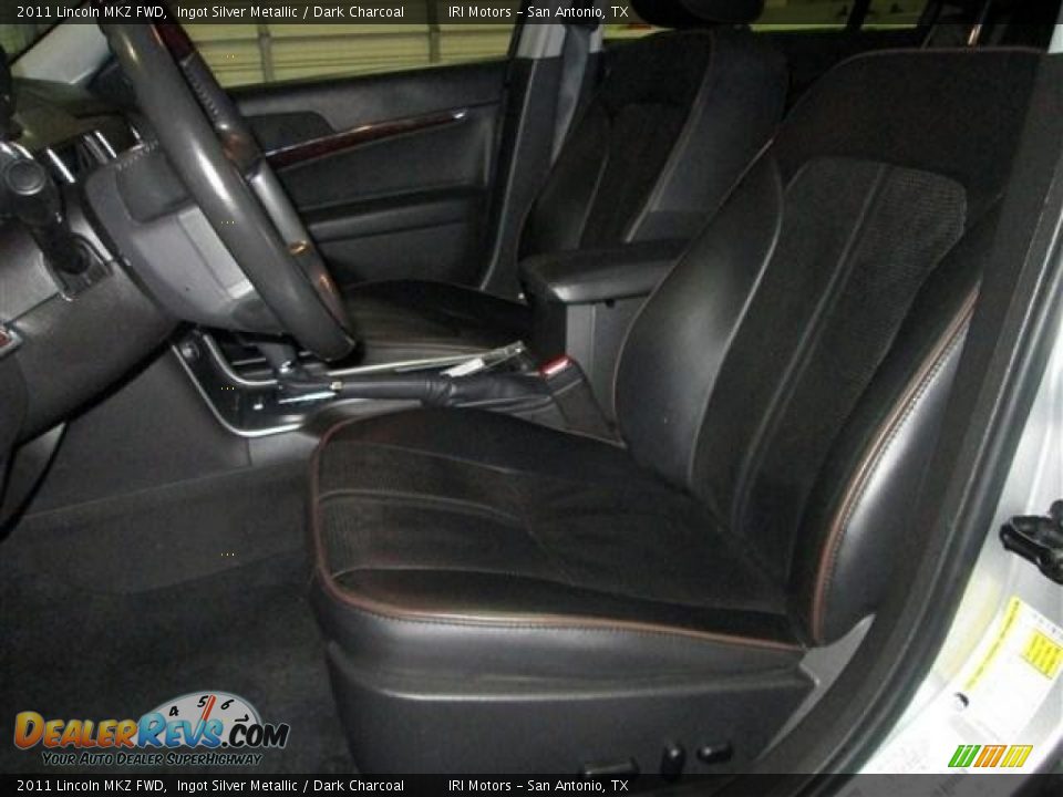 2011 Lincoln MKZ FWD Ingot Silver Metallic / Dark Charcoal Photo #11