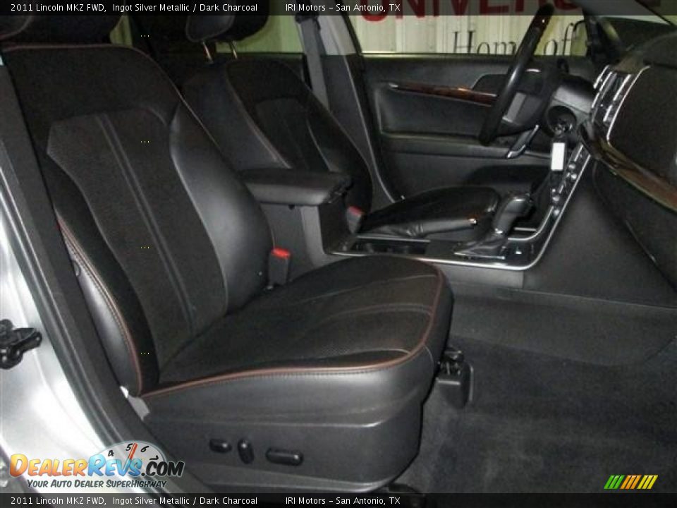 2011 Lincoln MKZ FWD Ingot Silver Metallic / Dark Charcoal Photo #18