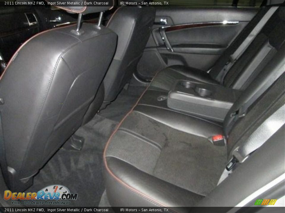 2011 Lincoln MKZ FWD Ingot Silver Metallic / Dark Charcoal Photo #20