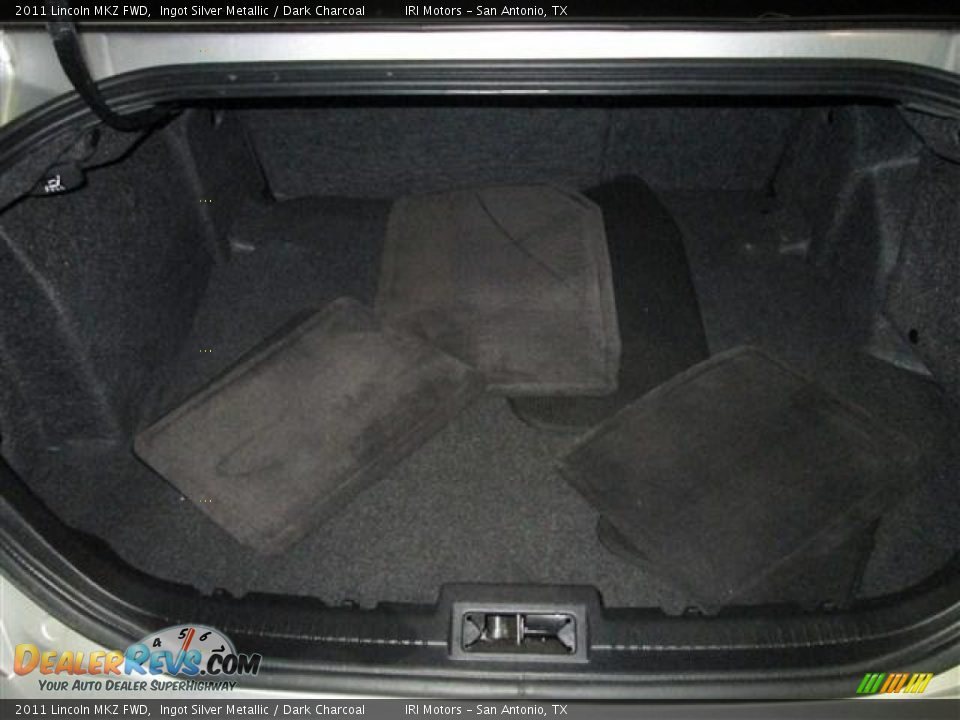 2011 Lincoln MKZ FWD Ingot Silver Metallic / Dark Charcoal Photo #21