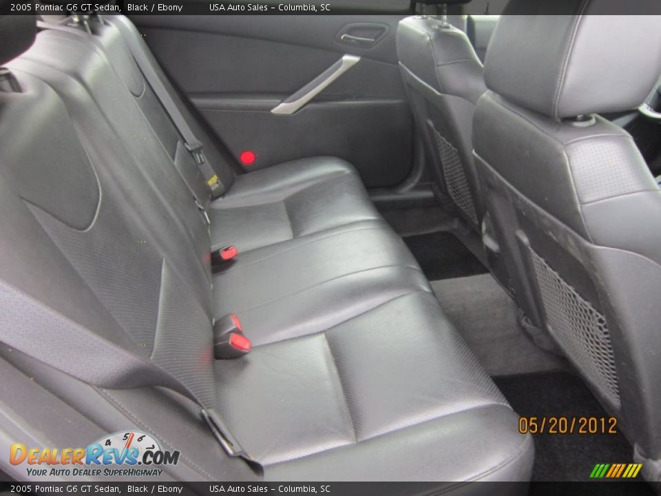 2005 Pontiac G6 GT Sedan Black / Ebony Photo #19