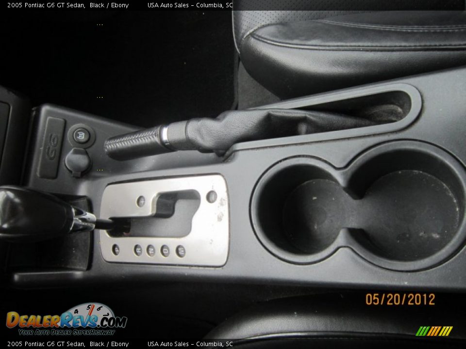 2005 Pontiac G6 GT Sedan Black / Ebony Photo #22