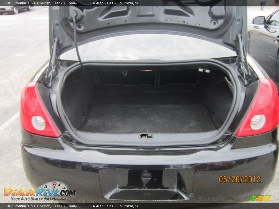 2005 Pontiac G6 GT Sedan Black / Ebony Photo #30