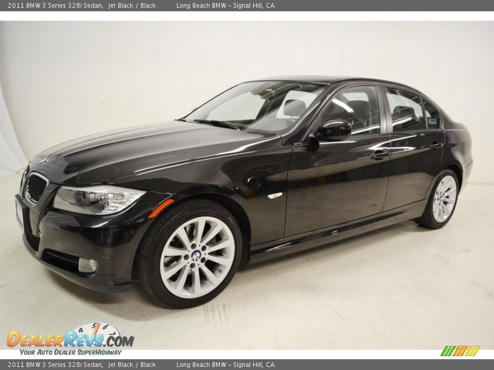 2011 BMW 3 Series 328i Sedan Jet Black / Black Photo #6