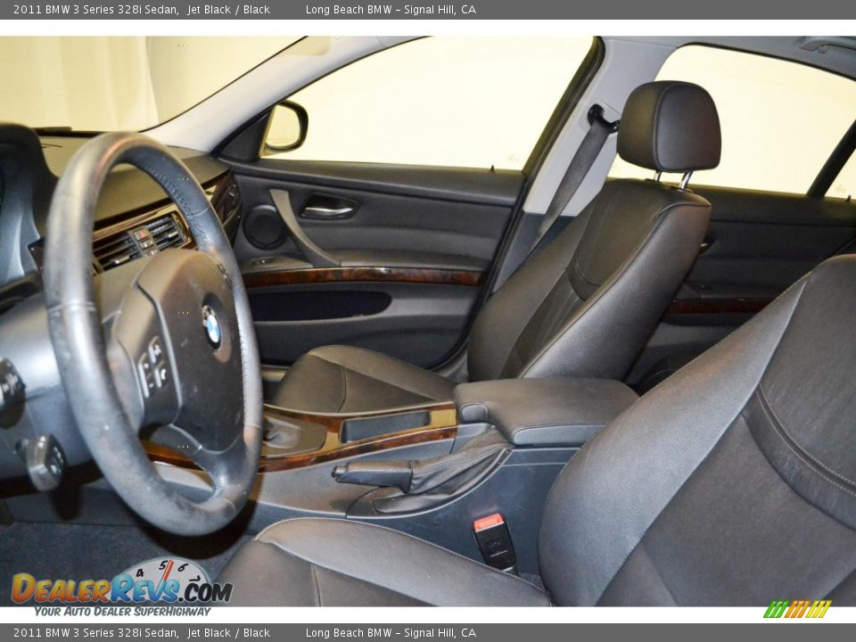 2011 BMW 3 Series 328i Sedan Jet Black / Black Photo #10